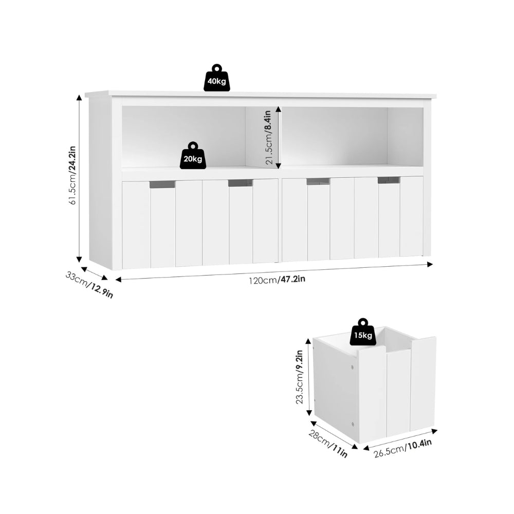 Bibliothèque Enfant - Milo